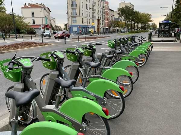 Bicicletas Vélib para recorrer París